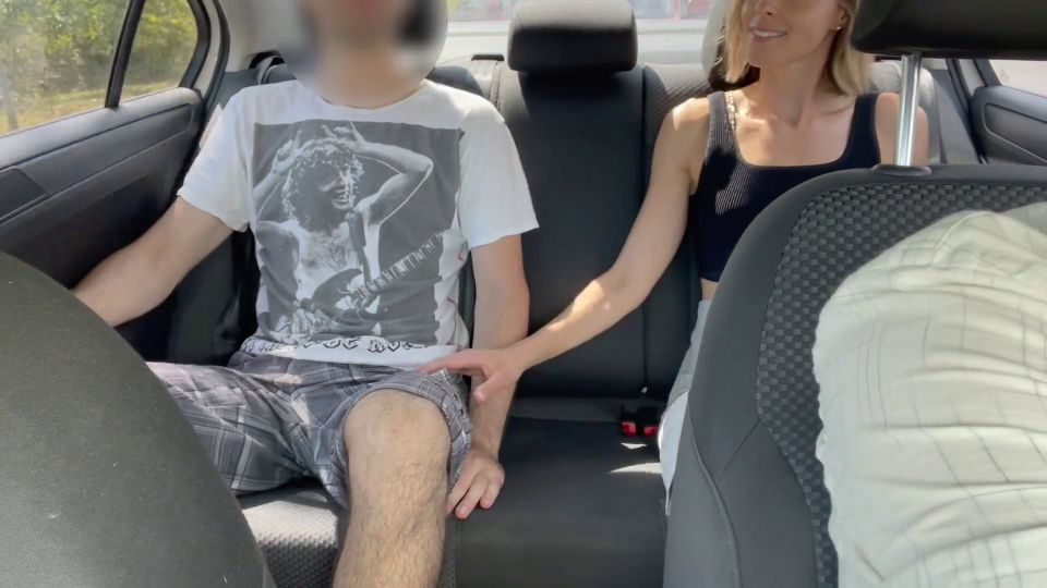 Fucked A STRANGER In An Uber BAREBACK