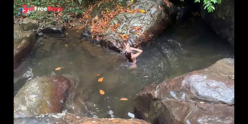 [GetFreeDays.com] Outdoor fuck in the Rio Pance in Cali Colombia with a stranger who jerks himself off watching me Porn Leak December 2022