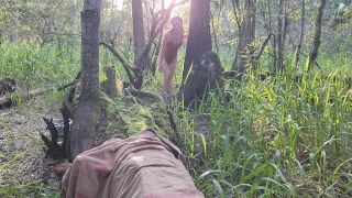 free porn clip 5 Woodland Nymph – Sunset in the Forest Foot Show Off - feet - femdom porn alexis grace femdom