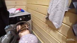 free porn clip 36 BellaMurr aka Anny Walker - Sexy Babe Stuck In The Washing Machine And Fucked  on hot babes ebony fetish porn