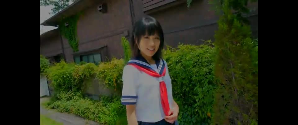 Imto no Hadaka lovely Asian teen in school uniform exposed Teen!