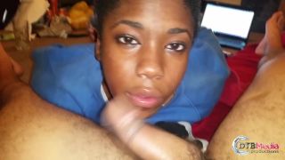 adult video 4 7313 BDSM Ebony Teen Handstied Mouth Fucked and Big Load Dumped in her ... on teen 