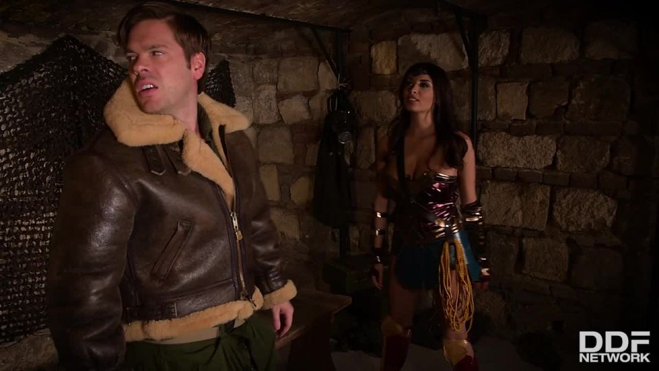 Anissa Kate and Ryan Ryder – Wonder Woman XXX Parody Anal Encounter on fetish porn downblouse fetish