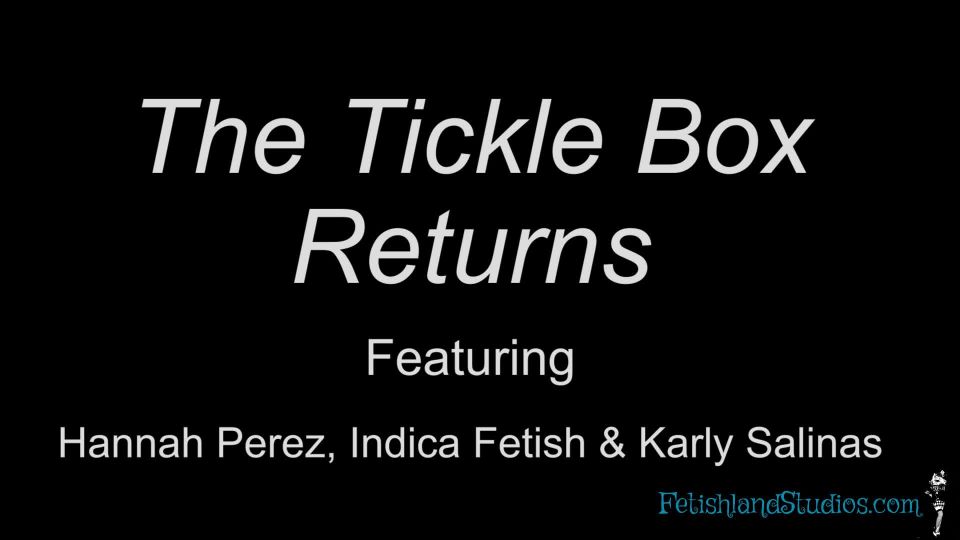 The Tickle Box Returns Foot!