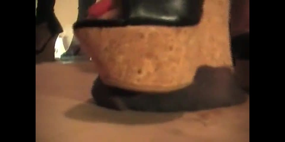 xxx clip 42 MS. SUNSHINE – COCK CRUSHING IN BLACK CUTE WEDGES – EBONY COCK CRUSHING UNDER HEELS | fetish | fetish porn cameron dee femdom