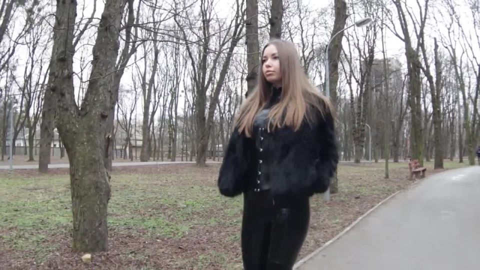 porn clip 18 voice fetish femdom porn | Ira First Time In Latex Walk [MyLatexBabe] (HD 720p) | fetish