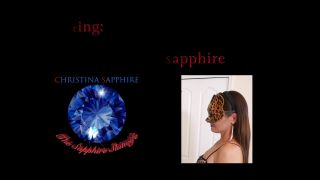 Christina Sapphire Sapphire's World gets Roc'ed - Cougar