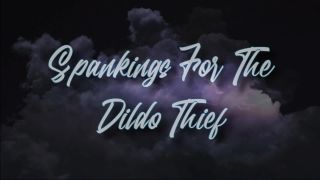 Spankings for the Dildo Thief Pantyhose!
