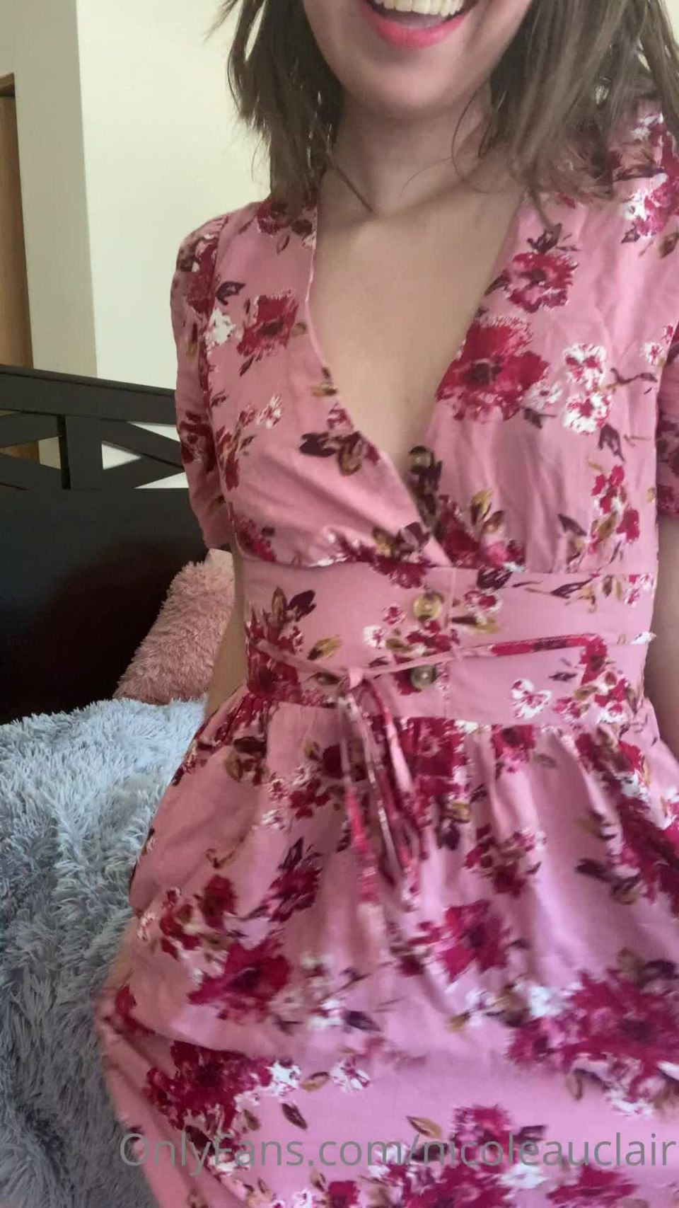 Nicole Auclair Nicoleauclair - hehehe watch me tease you in a pink sundress in this adorable clip think i should make a 14-08-2020