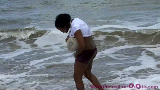 Miosotis Claribel – Beach Flashing, ebony asian on asian girl porn 