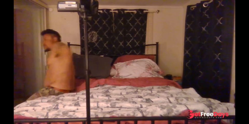 I massage hot latino thug while grinding my pussy on his ass then suck his dick and let him fuck me