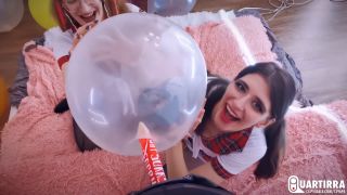 Quartirra - Q921 Mariette and Cosette make you pop balloons with your wood -  (FullHD 2024) New Porn