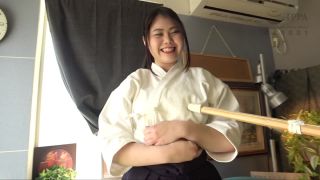 Mizuki Shizuka HKRY-001 Tall Whip Meat Big Breasts Swordfighter Hentai Rehearsal Society - Solowork