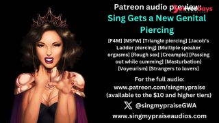 [GetFreeDays.com] Sing Gets a New Genital Piercing erotic audio preview -Performed by Singmypraise Sex Film January 2023