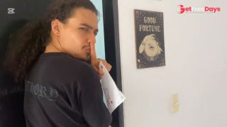 My big ass stepsister convinced me to fuck in secret