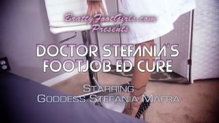 Bratty Foot Girls - Jason Ninja, Stefania Mafra - Dr. Stefania’S Footjob Therapy