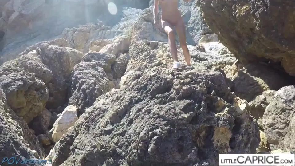 Emelie Crystal - POVdreams publicKick beach fuck - 23 July 2021