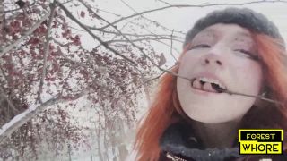 online adult clip 40 Forest Whore – Dumb pig #2 eats used condoms from the trash | closeup | amateur porn tiny big tits