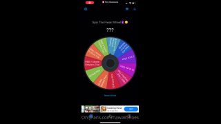 Onlyfans - hawaii5hoess - Lets Have some Quarantine Lockdown Fun Spin the Wheel for just  a SPIN Receive  FREE - 30-04-2020