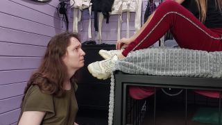 online clip 1 Dirty Priest - Footbitch training with smelly nylon socks - FullHD 1080p | fetish | feet porn german foot fetish