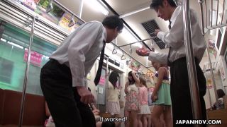 JapanHDV.com - Mikan Kururugi, Tsuna Kimura - Mikan Kururugi and Tsuna Kimura in train fuck Asian!