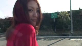 Kuraki Mio enjoys Japan cum in outdoor oral&nbsp;