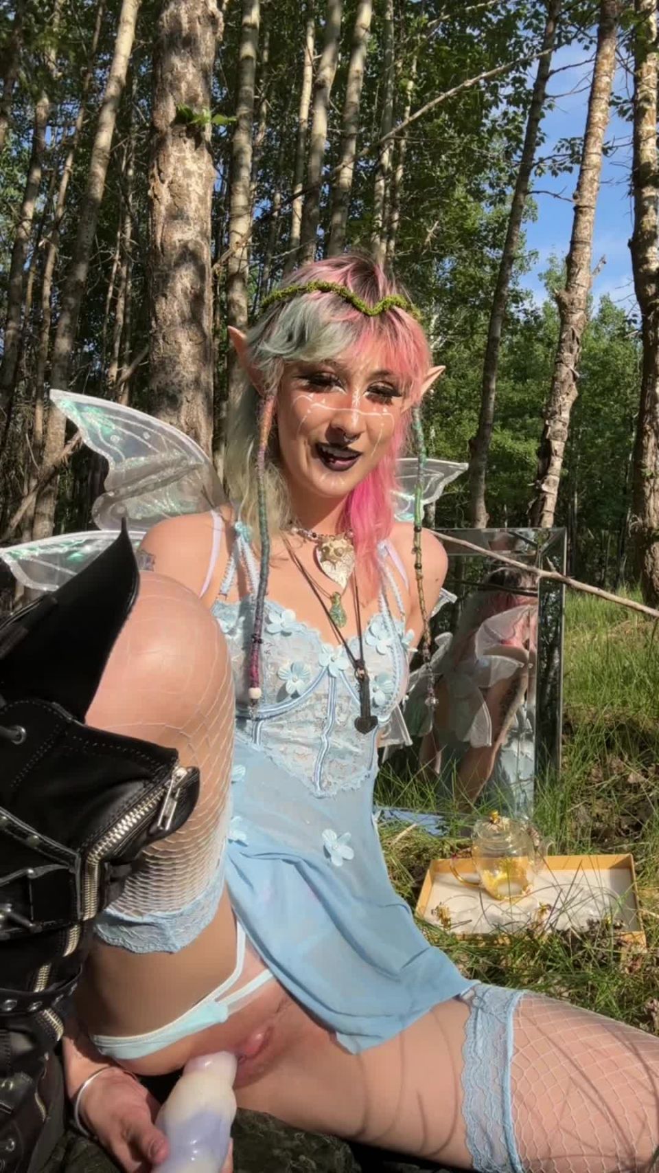 adult clip 40 Thchic88 – Fairy Needs Your Cum for Tea Party, lesbian pantyhose fetish on cuckold porn 