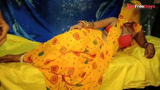 [GetFreeDays.com] Fucked my sexy in saree, tremendous fucking of the ass after wearing yellow sexy saree Sex Stream January 2023