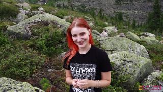 Sex And Blowjob In The Mountains With Beautiful Teen Girl  Stacy Staran