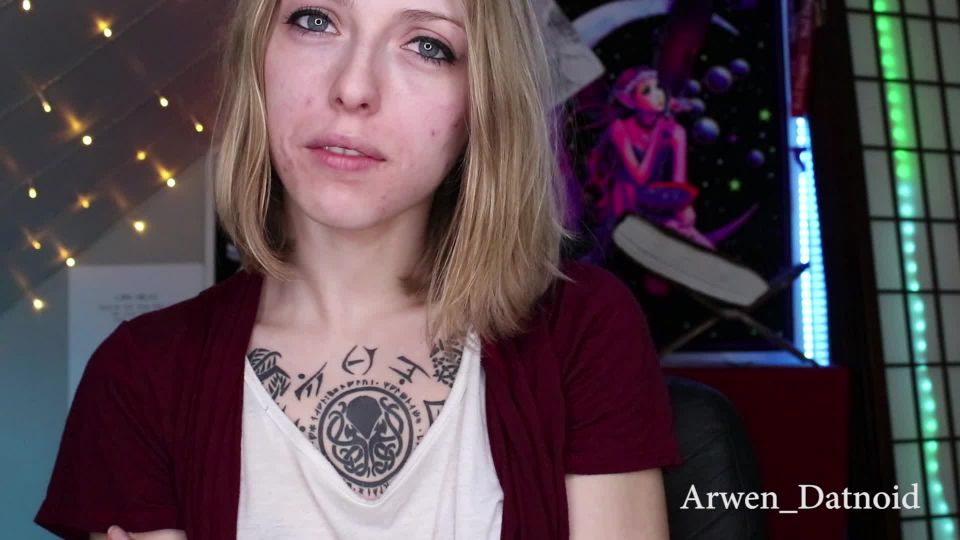 Arwen Datnoid - Joi Tiny Quick Dicked Loser - femdom pov - femdom porn femdom empire feet