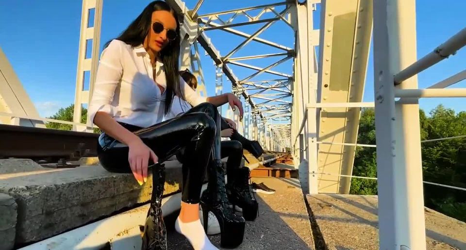 MylatexbabySvetlana & Ksy Railway Bridge at Sunset