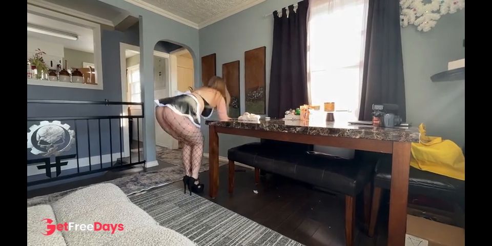 Step sis lost a bet now she has to take my cock