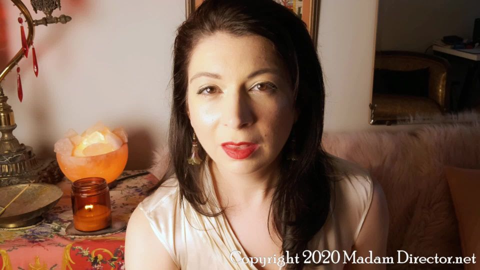 Madam Director - Stepmother Trains Stepson - Femdom pov