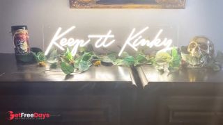 Dominatrix Mara Presents Her KEEP IT KINKY Merch