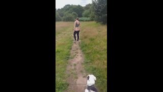 BunnyBlacked () Bunnyblacked - what would you do if you were out walking your dog you saw me 24-07-2019
