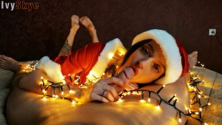 Christmas Sexy Santa Gives A Present: Blowjob, Footjob And Cum On Face 1080p