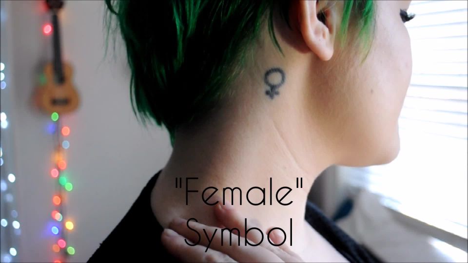 femdom sissy cuckold tattoo | Tattoo Tour 1080 HD – Sage Grey | solo female