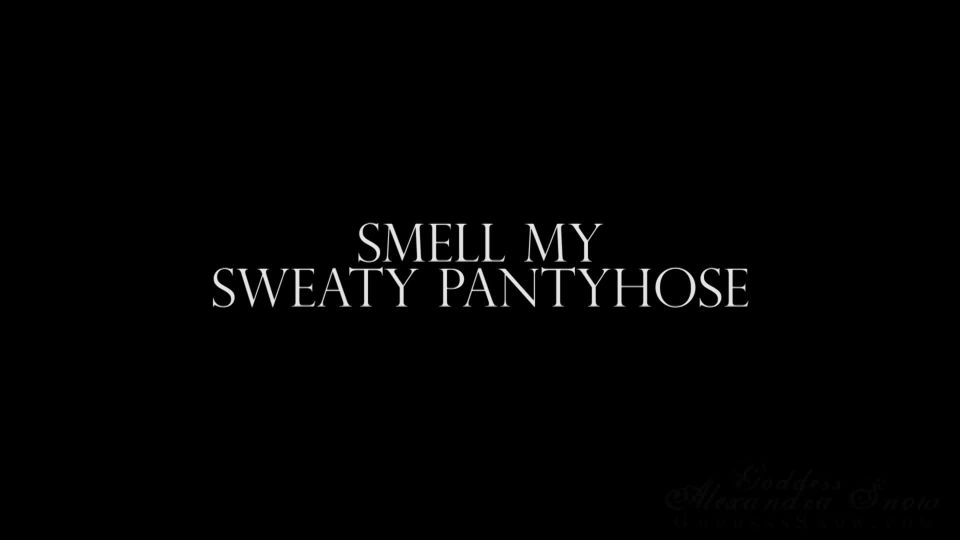 porn video 45 Goddess Alexandra Snow - Smell My Sweaty Pantyhose - ASS SMOTHERING - panty fetish - femdom porn lesbian pantyhose fetish