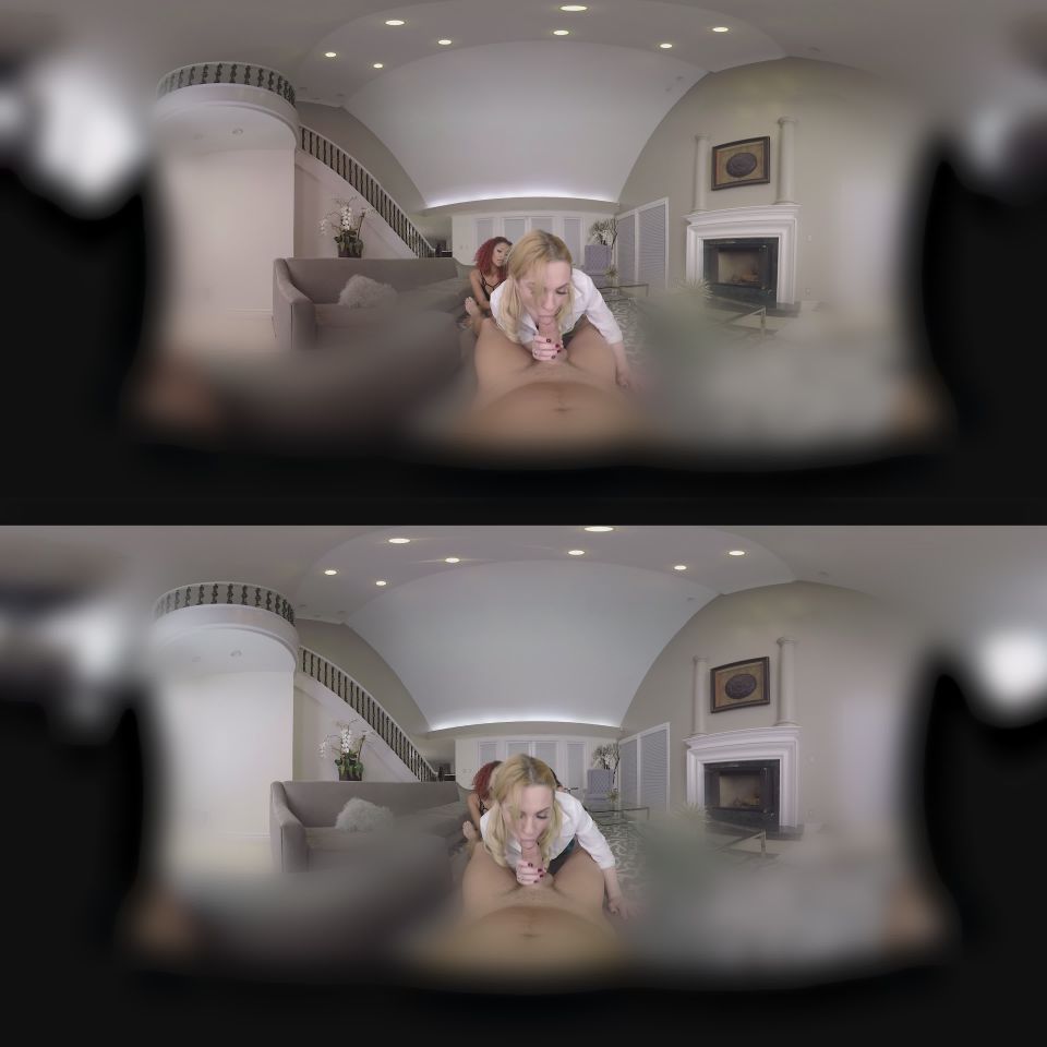 free porn clip 9 blonde shower virtual reality | Fuck a Blonde, a Brunette | virtual reality