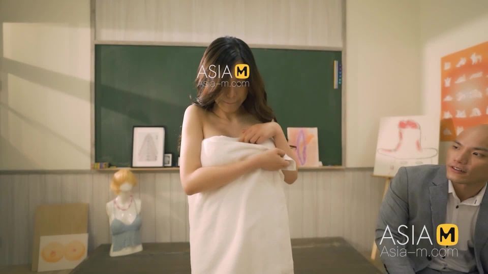 Ai Xi - First Naked Experience With Mannequins - Asia m