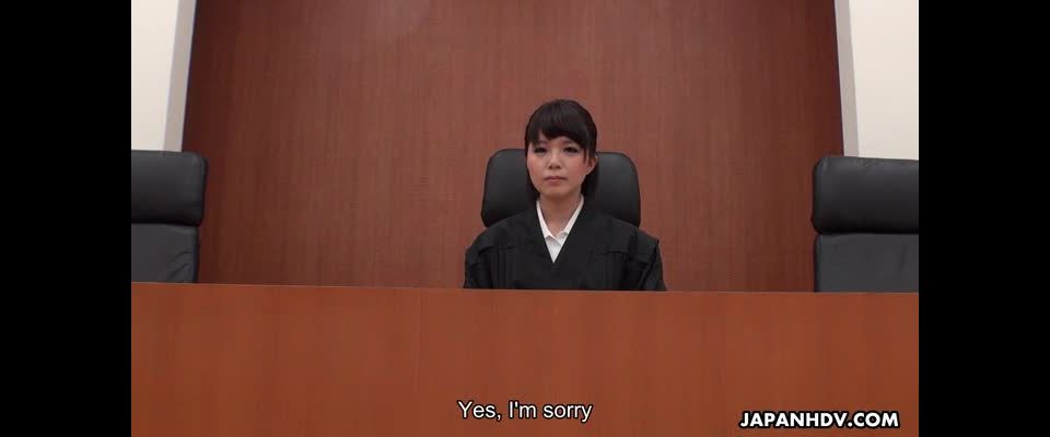 Shiori Uehara and Sena Sakura are fucked in a court room!!!