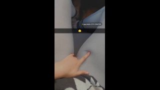 Snapchat Hoe Public Car Masturbation