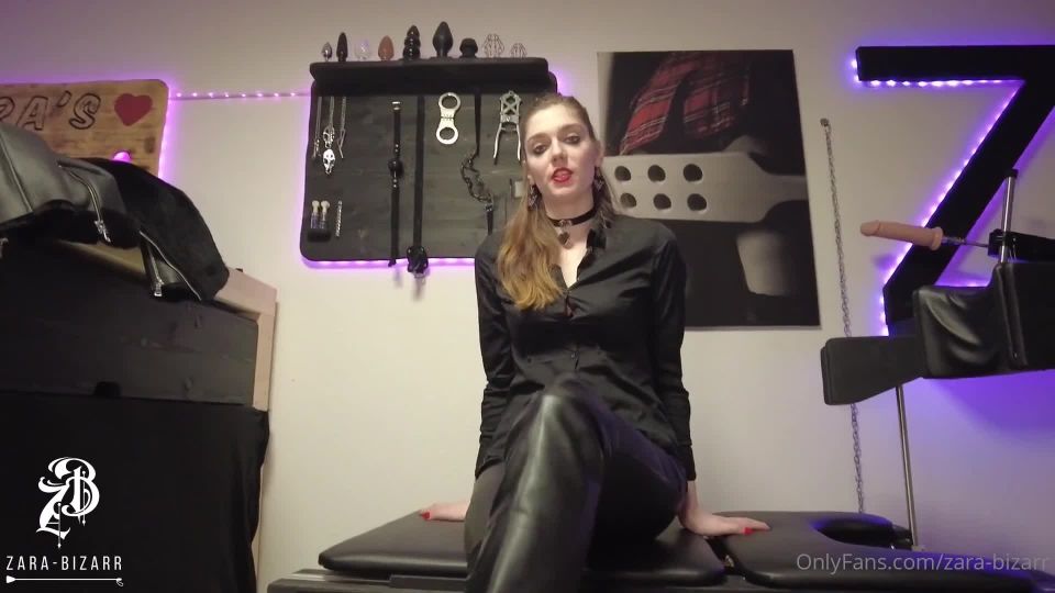Zara Bizarr - Humiliating Cei Jerk Off Instructions -  (FullHD 2024) New Porn