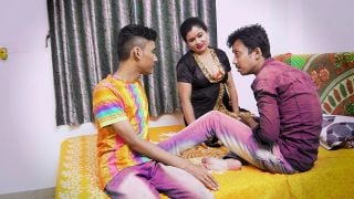 A desi bhabi fucked with her band and freinds ke sath hardcore....
