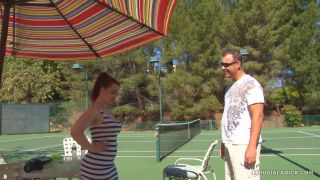 800DAD  PAWG Jaye Rose Tennis Lesson Turns To Hot Fuck