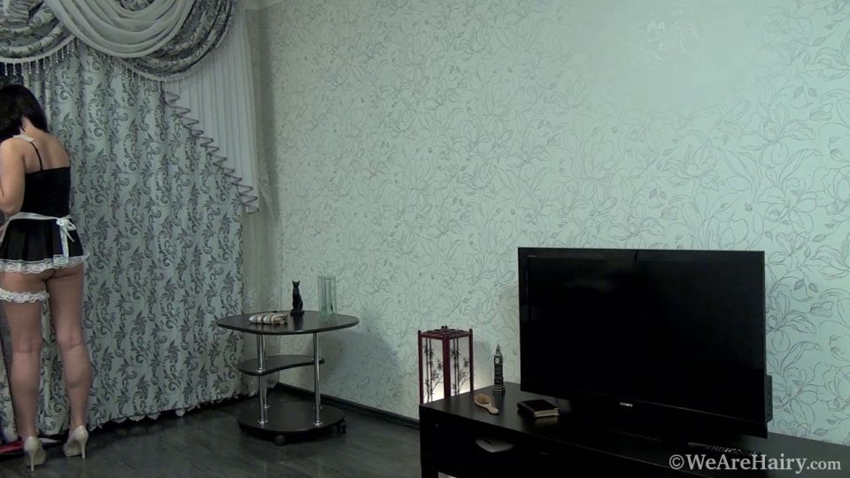 Video Ramira Black Maid Blue Wall HD 720p HD