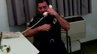 Bear Cop Hank Tower Fucks Anthony Gallo Muscle!