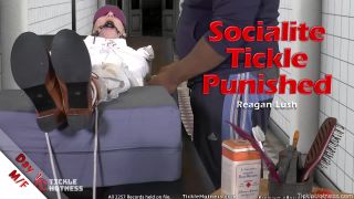 ShyAndWildTickling - Socialite Tickle Punished - Day 1!!! Foot!