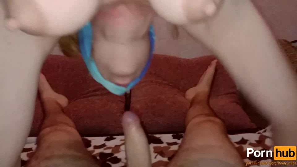 Cum on Tits - POV 69 Blowjob with Teen and Close up Big Tits | blowjob | blowjob dog cock blowjob