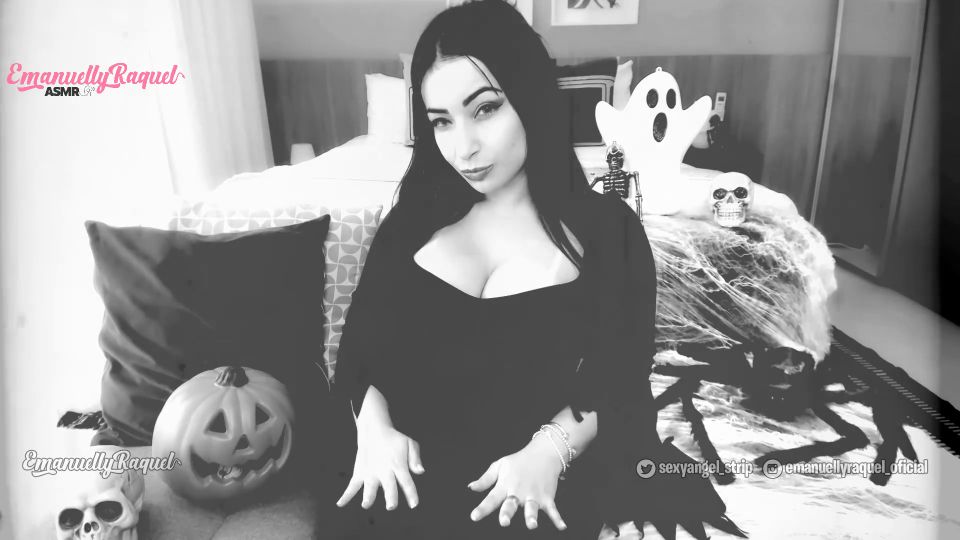 Halloween Morticia Addams Cosplay Virtual Interactive Pov Sex, Ahegao